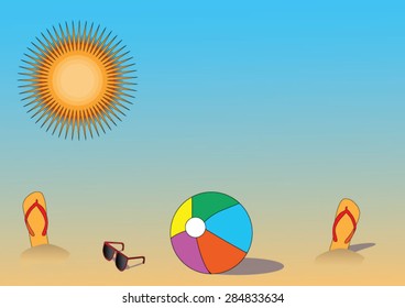 Summer on the beach