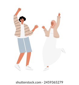 Summer open-air festival set, music concert in park clipart, singer and musicians playing instruments on stage, people dancing, enjoying food and drink, having fun vector illustrations