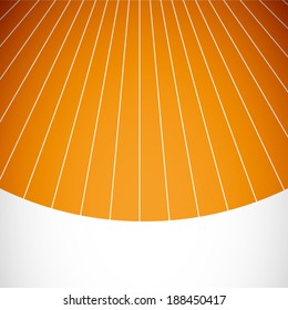 summer orange background with line pattern (vector) 
