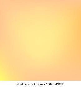 Summer orange holographic background. Vibrant blur iridescent design. Foil neon trendy rainbow banner. Pastel future element. Modern gradient cover. Foil holographic design. Bright soft gradient color
