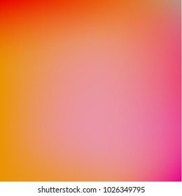 Summer orange holographic background. Vibrant blur iridescent design. Foil neon trendy rainbow banner. Pastel future element. Modern gradient cover. Foil holographic design. Bright soft gradient color