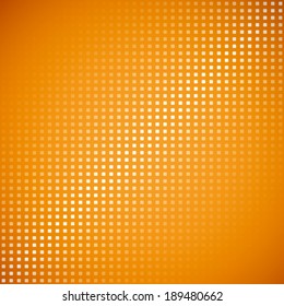 Sommer orange und weiße Polka Punkt Muster Hintergrund (Vektor) 