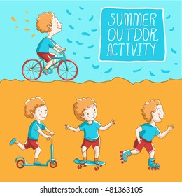 Summer outdoor activities