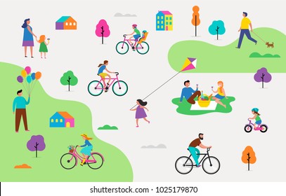 kids playing cycle
