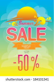 Summer is over but sale just begin banner