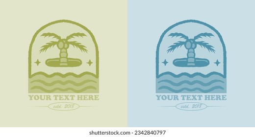 Summer Pal Vector Design Illustration