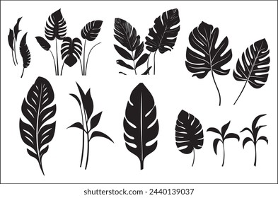 Summer palm leaf Silhouette art,
Nature-inspired decor,
Leaf silhouette,
Tropical vibes,
Botanical prints,
Palm leaf art,
Banana leaf design,
Wall decor,
Minimalist art,
Contemporary artwork,
