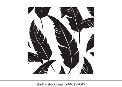 Summer palm leaf Silhouette art,
Nature-inspired decor,
Leaf silhouette,
Tropical vibes,
Botanical prints,
Palm leaf art,
Banana leaf design,
Wall decor,
Minimalist art,
Contemporary artwork,
