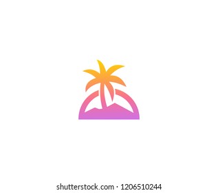Summer palm logo 