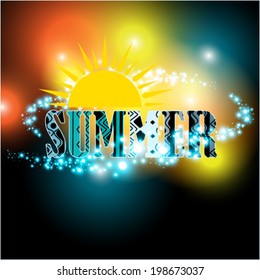 Summer Party background