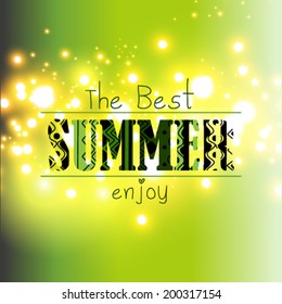 Summer Party Background Stock Vector (Royalty Free) 200317154 ...