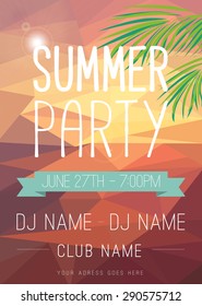 Summer Party Flyer