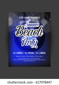 summer party flyer