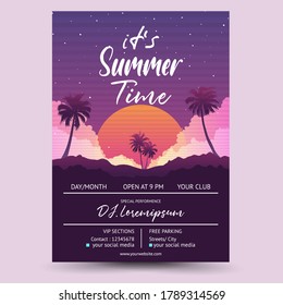 su plantilla de fondo de verano.