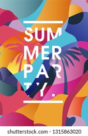summer party poster