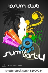summer party poster