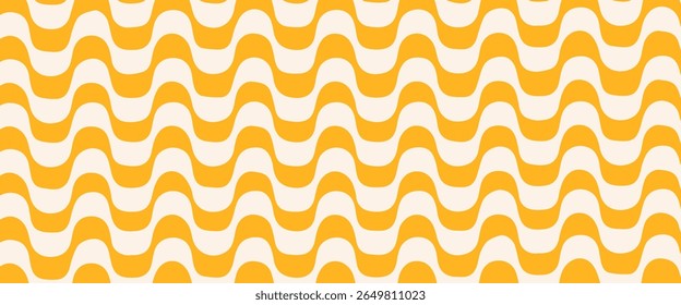 Summer party poster set, geometric memphis style. Hello summer  banner, cards, flayer with hand lettering Deformed fluid uneven organic seamless lines vector funky groovy maze backgrounds
