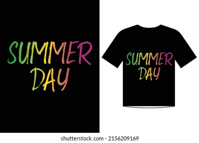 Summer party t shirt design template vector for summer day and summer party time