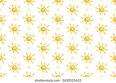 Summer pattern, beach, pastel colors. seamless vector pattern, hand drawn. Perfect for kids clothes, decoration, walls, beachwear or even packaging.