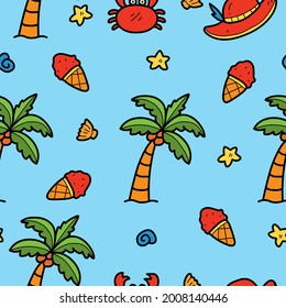 summer pattern designs illustration, for clothing, wallpapers, backgrounds, posters, books, banners aand more