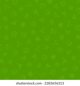 Summer pattern with hand drawn beach elements. Fashion print design, vector illustration. Seamless Pattern Background for banner, card, website. Design for wallpapers, wrapping, backgrounds.