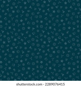 Summer pattern with hand drawn beach elements. Fashion print design, vector illustration. Seamless Pattern Background for banner, card, website. Design for wallpapers, wrapping, backgrounds.