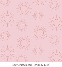 Summer Pattern Mint and Pink color combination