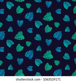 summer pattern tropical leaf