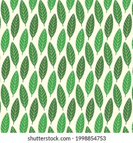 summer pattern with tropical leaves