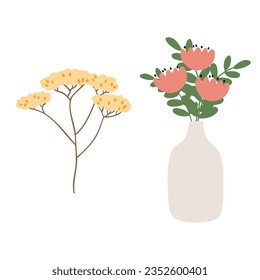 Summer picnic clipart set, picnic in park vector illustration, Images in flat cartoon style, Individual elements, fruit, vegetable, food, snack, sandwich, burger, meal, juice, cake