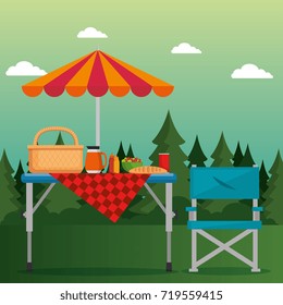 summer picnic outdoor