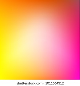Summer pink holographic background. Vibrant blur iridescent design. Foil neon trendy rainbow banner. Pastel future element. Modern gradient cover. Foil holographic design. Bright soft gradient color.