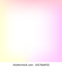 Summer pink holographic background. Vibrant blur iridescent design. Foil neon trendy rainbow banner. Pastel future element. Modern gradient cover. Foil holographic design. Bright soft gradient color.