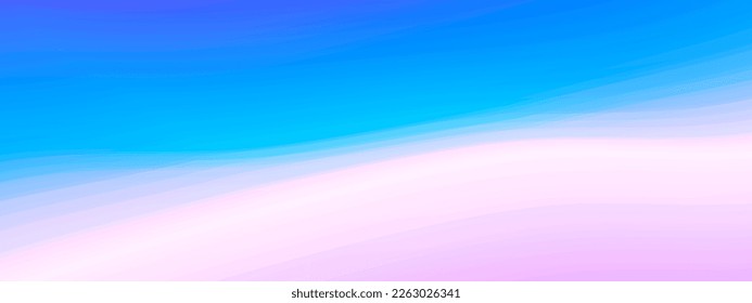 Summer pink sands beach with soft blue ocean wave and beautiful fine sand pink color. vector design. abstract pink beach background vector design design. 