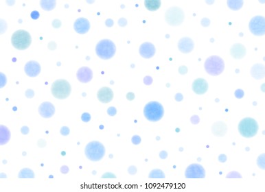 Summer polka dots background texture