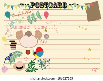 Summer postcard.