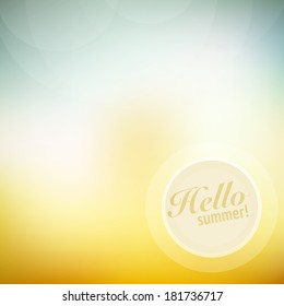 summer poster focus unfocused vector summertime banner summer poster texture colorful spring abstract multicolor new modern empty shine plush cloudy luxurious light art ornamental drop letterhead unde