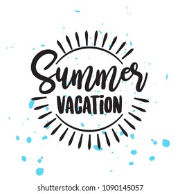 Summer Poster for Vacation