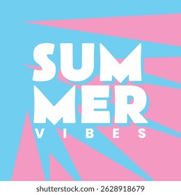 Cartel de verano para la Plantilla de diseño de vacaciones