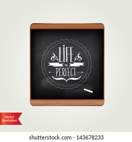 Summer poster.Typography.Vector illustration.