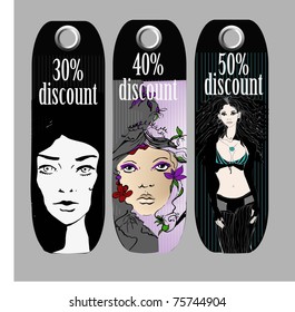 summer price tags Ã¢Â?Â? vector illustration