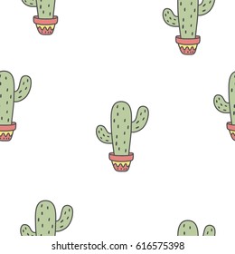 Summer print with cactus