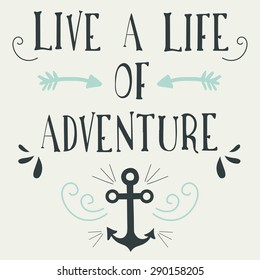 Summer print with slogan for t-shirt graphic and other uses. Vector illustration.