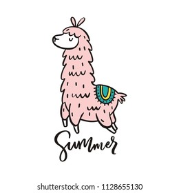 Summer quote. Summer. llama.