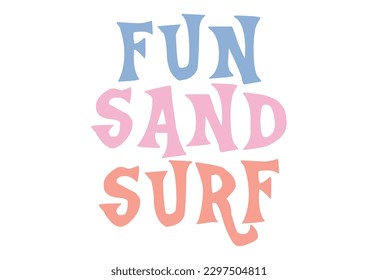 Summer Quote, Retro Summer Quote, Summer Vibes, Summer Beach, Ocean, Sea