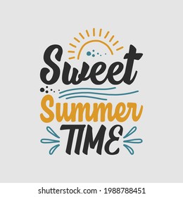  summer quotes slogan design vector.