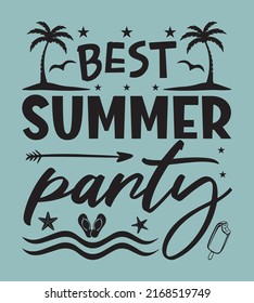 Summer Quotes SVG Design perfect for tshirt and others