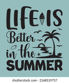 Summer Quotes SVG Design perfect for tshirt and others