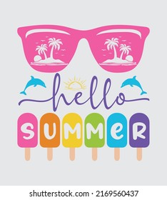 Summer Quotes SVG Design Perfect For T Shirt And Others