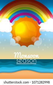 summer and rain season